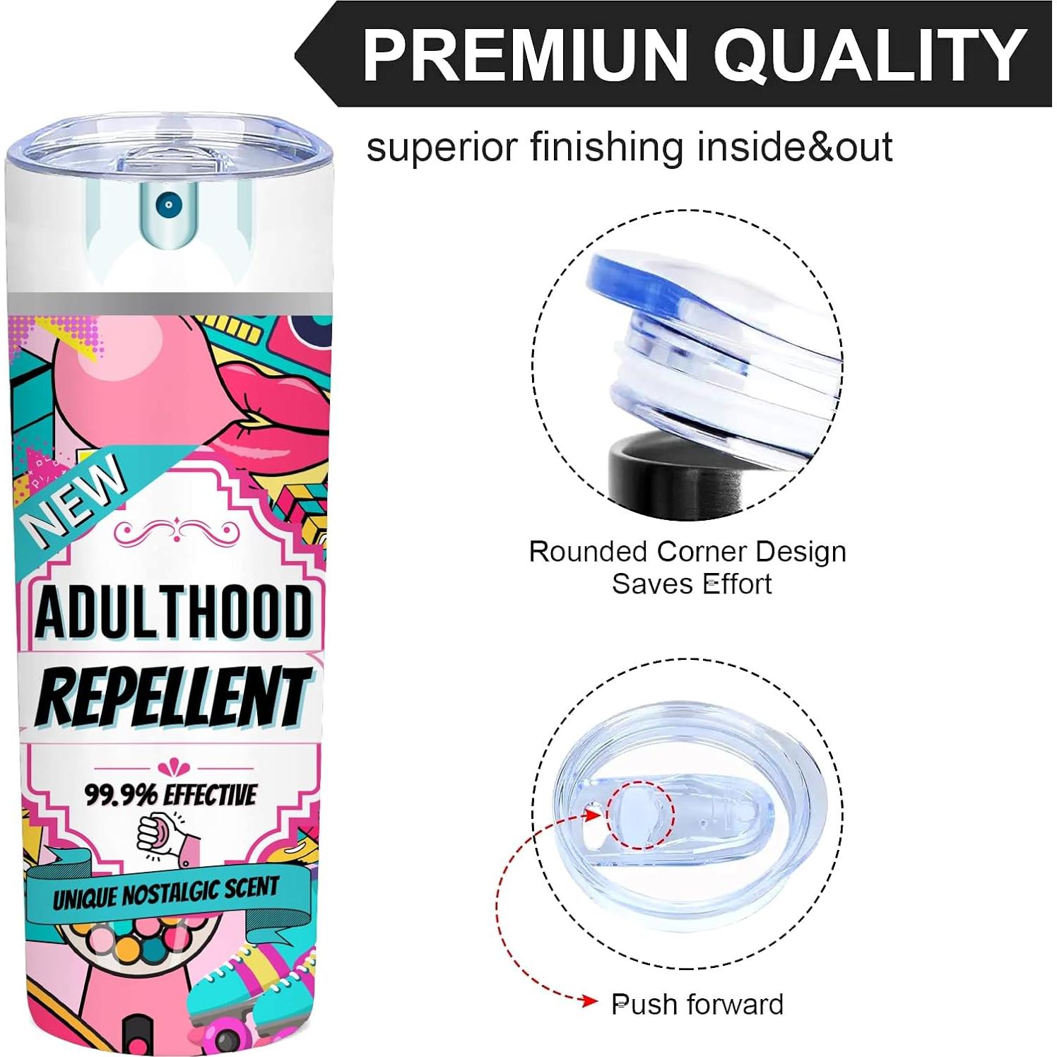 Vaso Aislado TUMBTU 600ml Acero Inoxidable Divertido