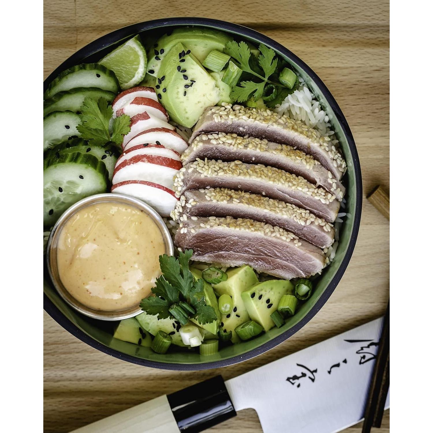 Set de cuchillos asiáticos Mercer Culinary 2 piezas acero inoxidable