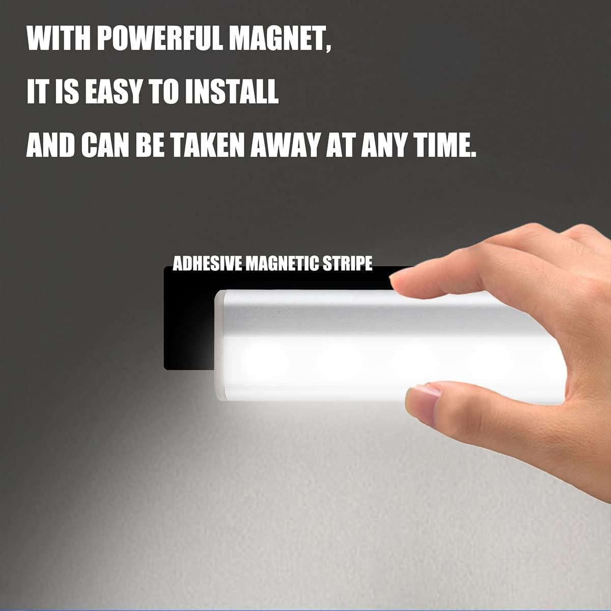 Luz LED Recargable SIXDEFLY con Sensor de Movimiento 3 Pzas