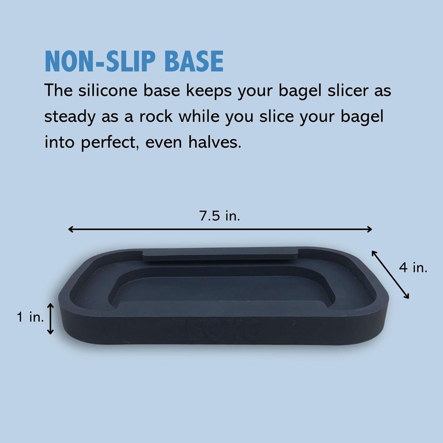 Base de Silicona Antideslizante ISOKO para Cortador de Bagels
