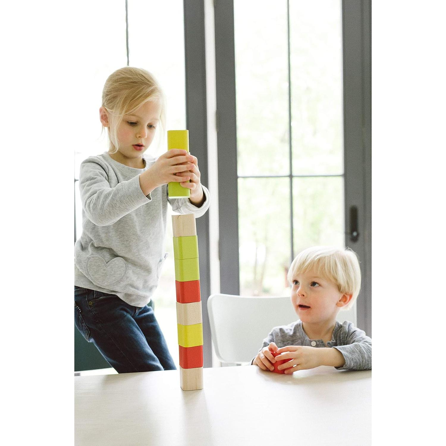 Bloques Magnéticos para Bebés Tegu - 6 Piezas de Madera