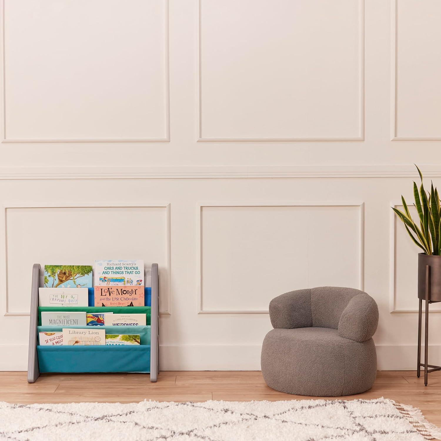 Exhibidor de Libros en Forma de Árbol ECR4Kids 4 Estantes