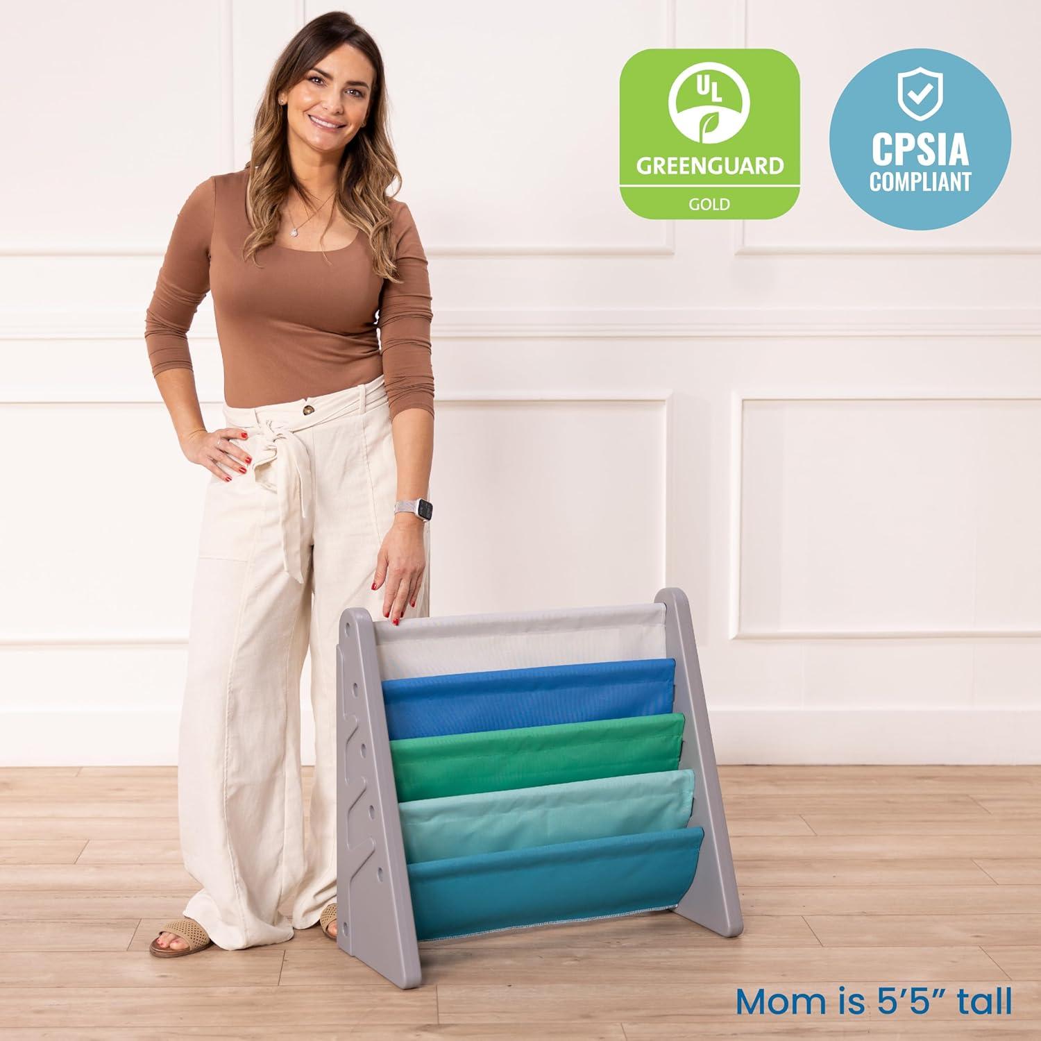 Exhibidor de Libros en Forma de Árbol ECR4Kids 4 Estantes