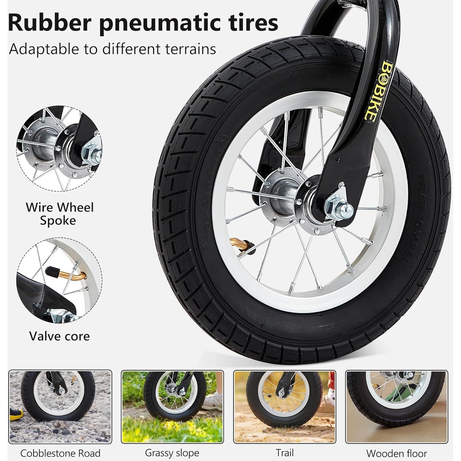 Bicicleta de Equilibrio Bobike NHY para Niños 18 Meses a 4 Años