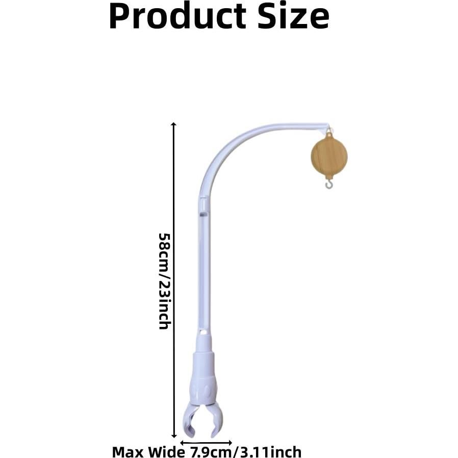 Soporte de Brazo para Móvil de Cuna Urvoo 58CM Musical