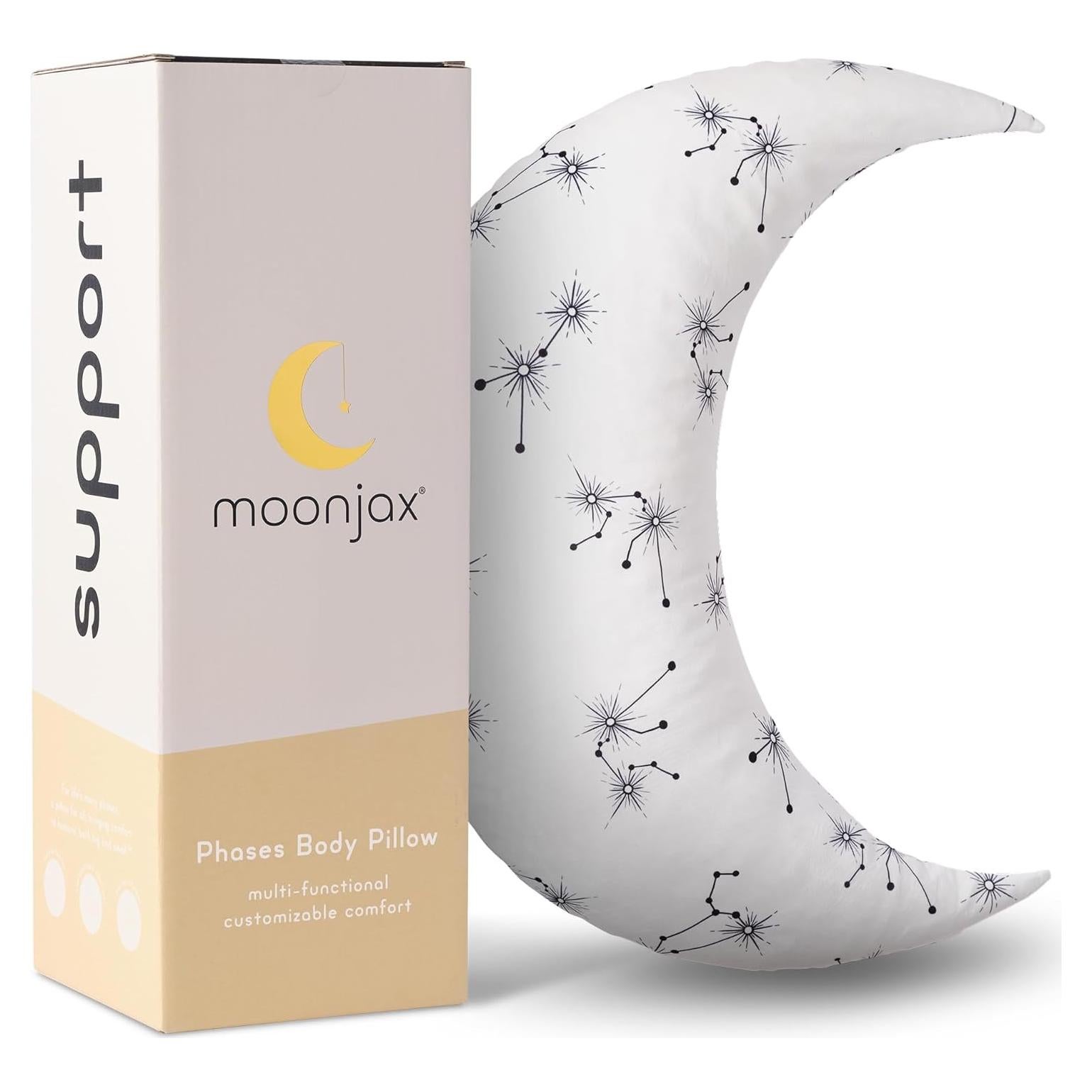Almohada de Lactancia Moonjax Constelación 69.85 x 24.13 cm