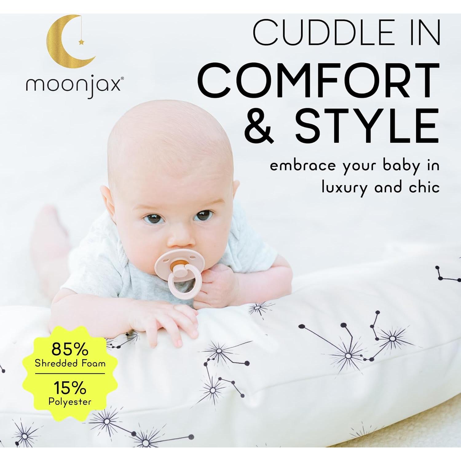 Almohada de Lactancia Moonjax Constelación 69.85 x 24.13 cm