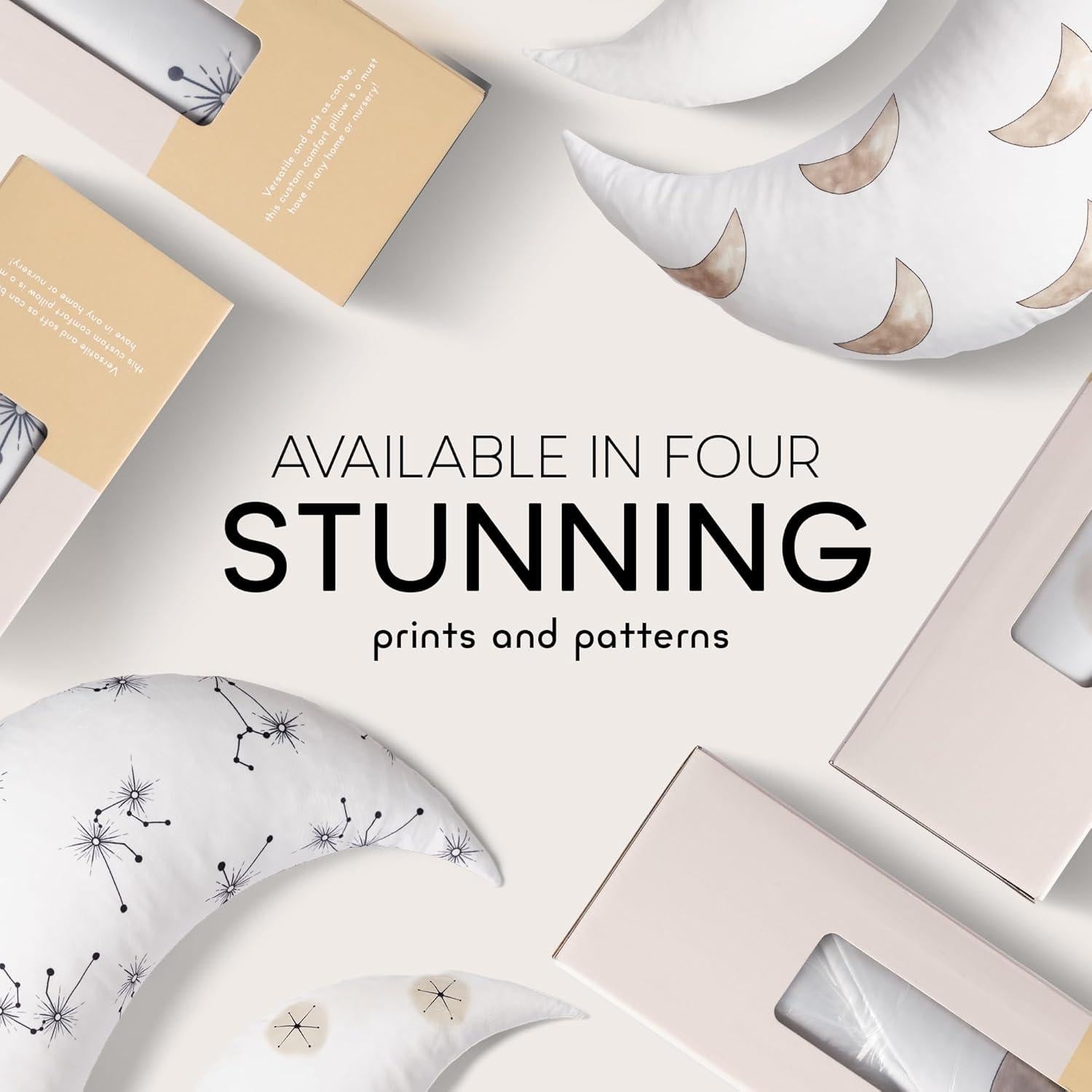 Almohada de Lactancia Moonjax Constelación 69.85 x 24.13 cm