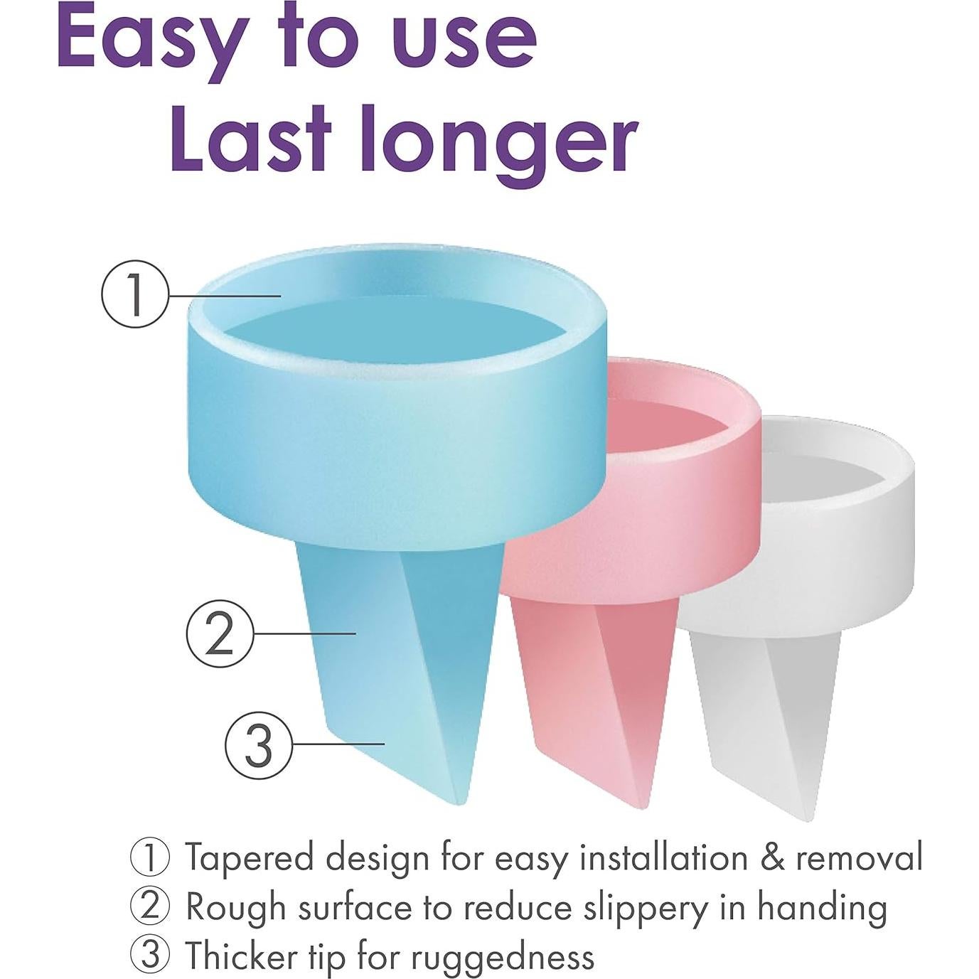 Válvulas de pico de pato Maymom 6ct compatibles con Spectra