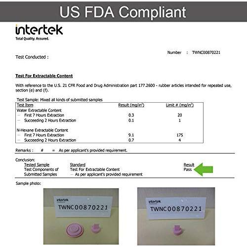 Válvulas de pico de pato Maymom 6ct compatibles con Spectra