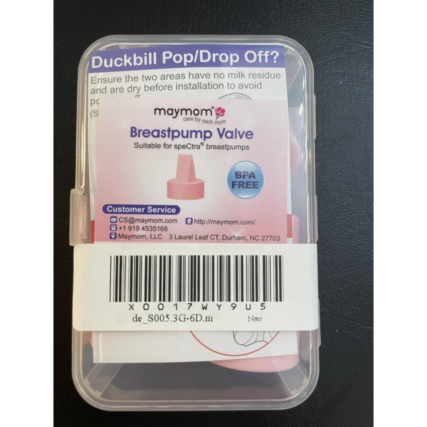 Válvulas de pico de pato Maymom 6ct compatibles con Spectra