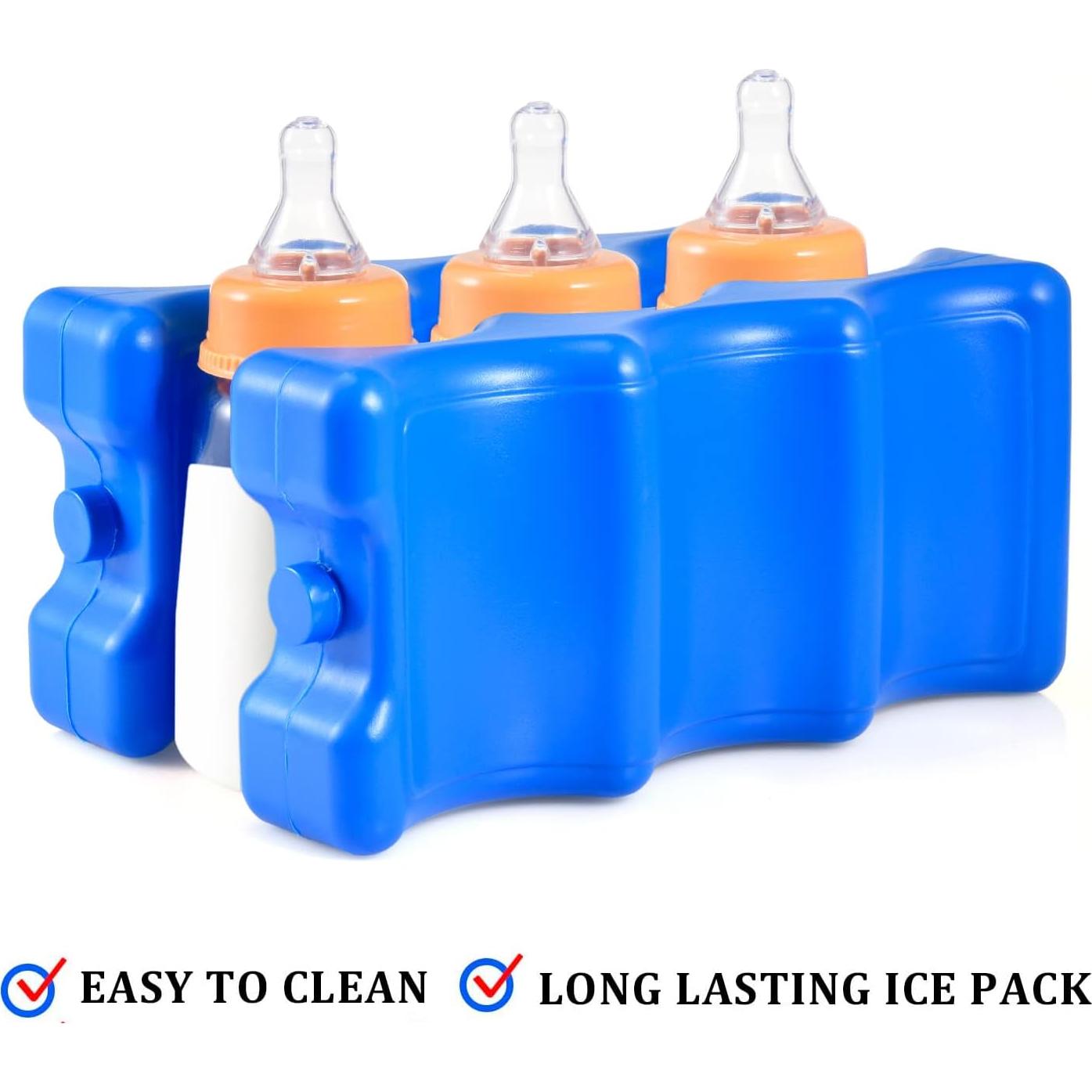 Set de 4 Paquetes de Hielo Reutilizables Cool Ice 600g