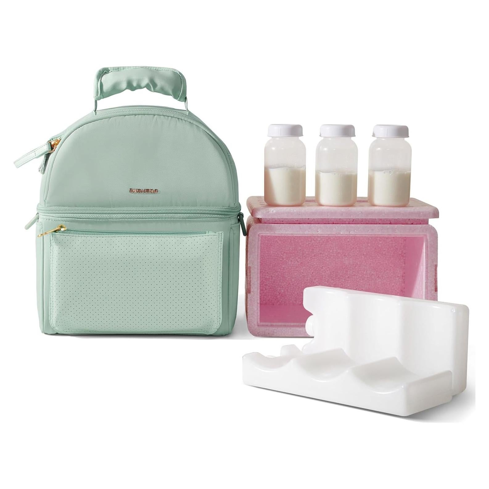Bolsa de Enfriamiento de Leche Materna SUNVENO Verde 7L