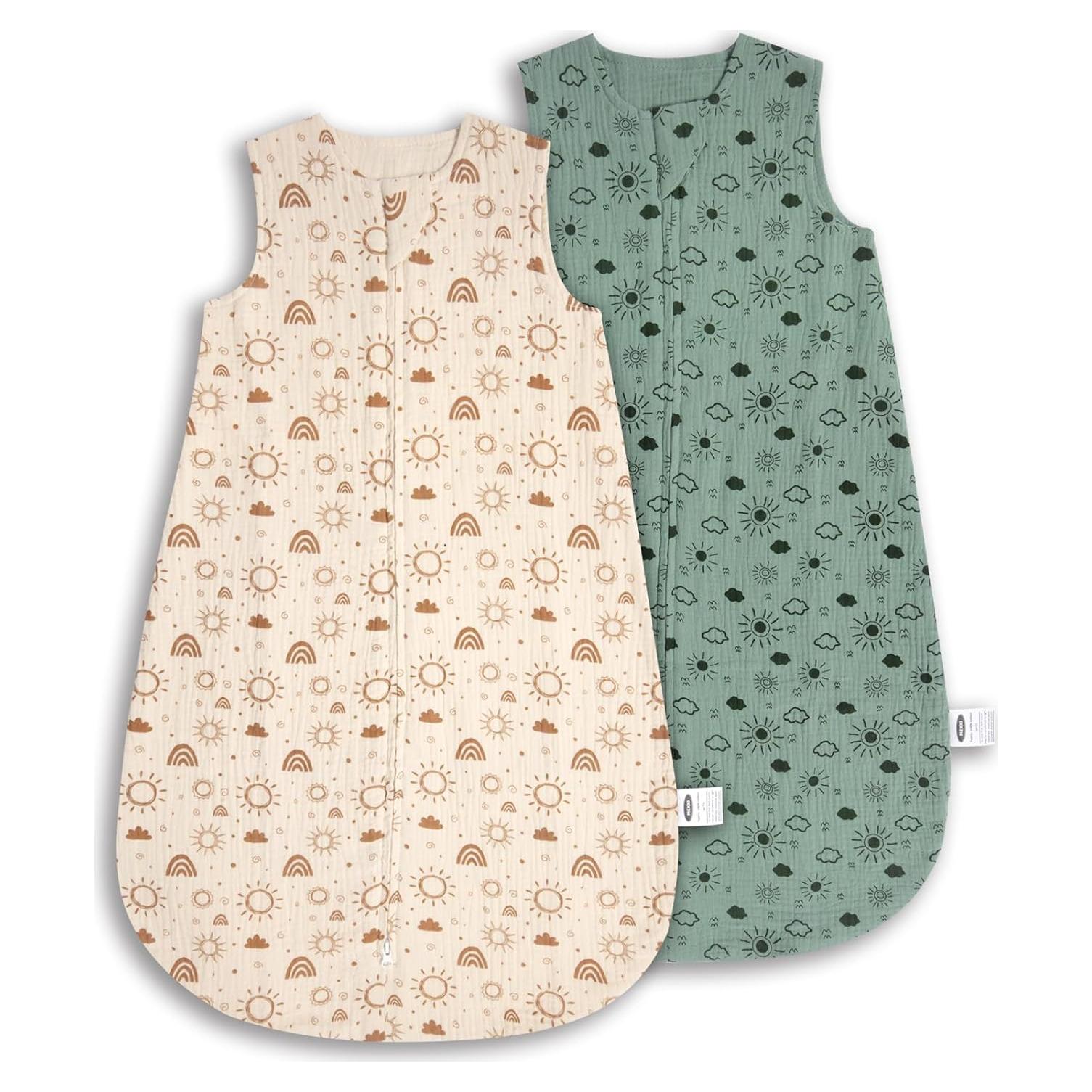 Saco de Sueño MEXXI 3-6 Meses 1.0 TOG Algodón Muslín