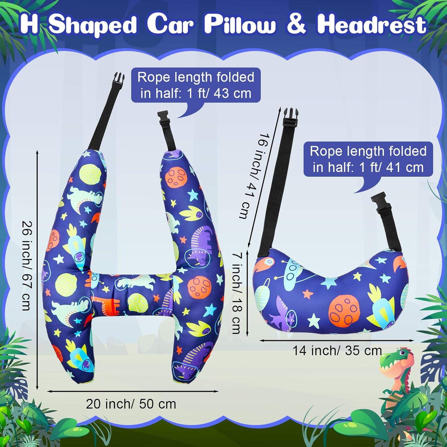 Almohada de Viaje para Niños Chunful H Ajustable Dinosaurio