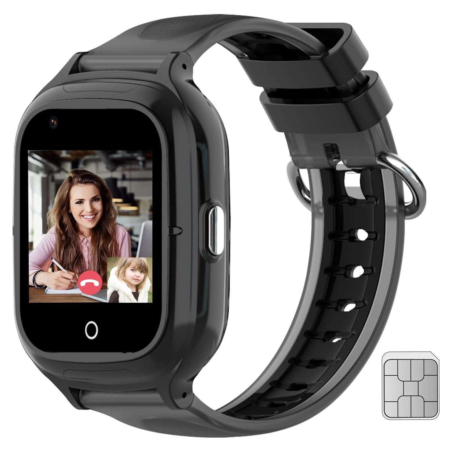 Reloj Inteligente 4G para Niños Wonlex KT23 Negro GPS