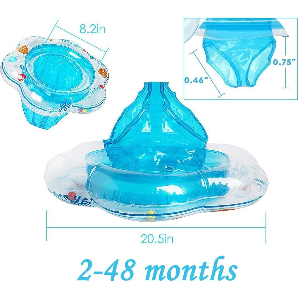 Anillo Flotante para Bebés POYLKJGYT Azul 6-48 Meses