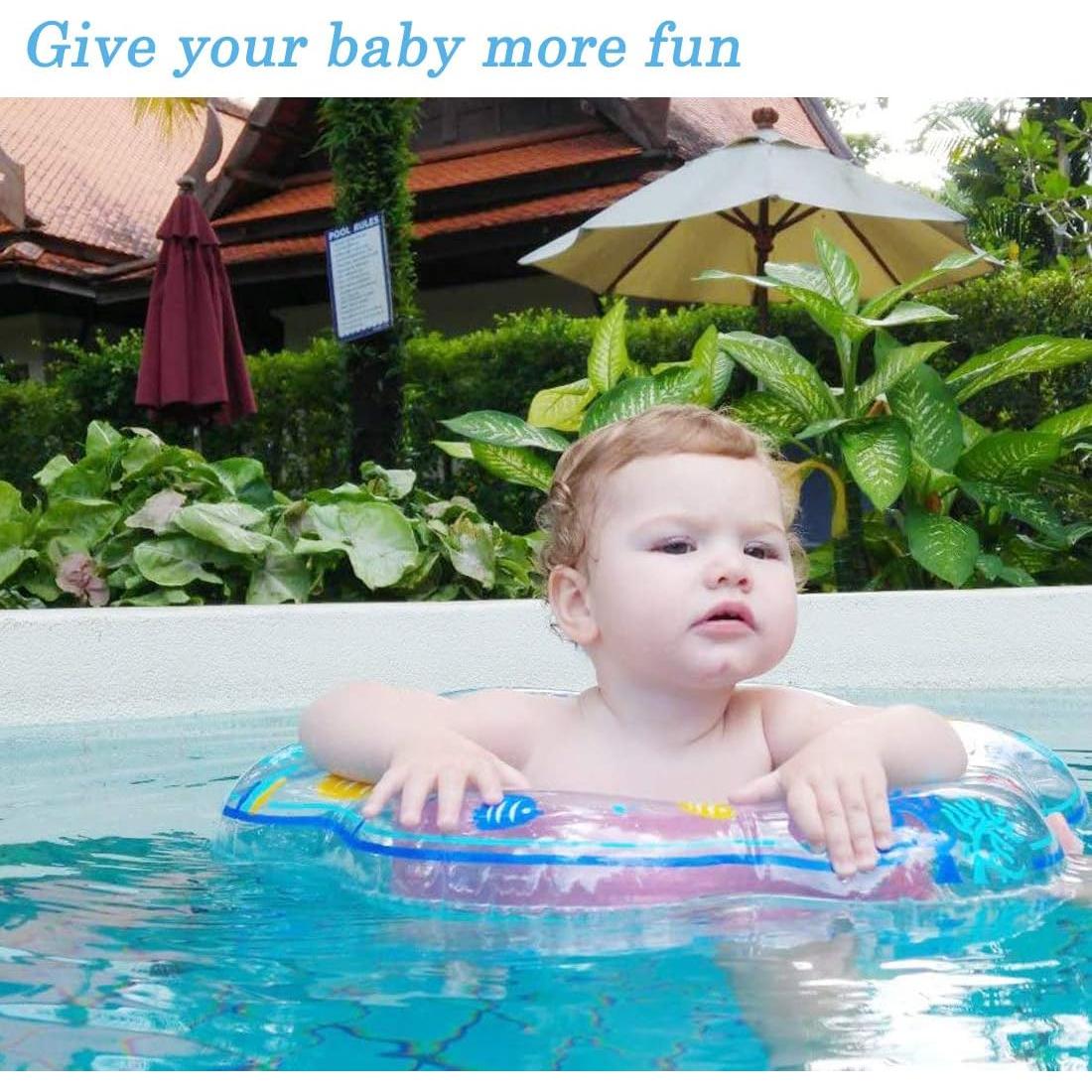 Anillo Flotante para Bebés POYLKJGYT Azul 6-48 Meses