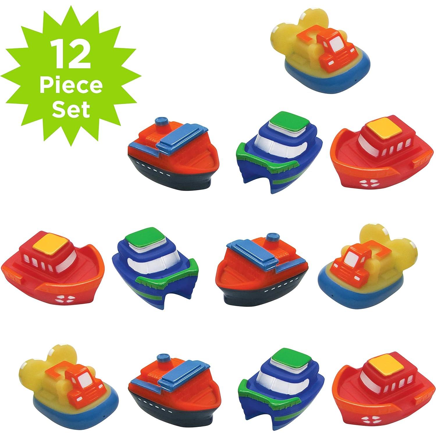 Rociadores de Baño Barco que Cambia de Color Idea Factory - 12 Unidades