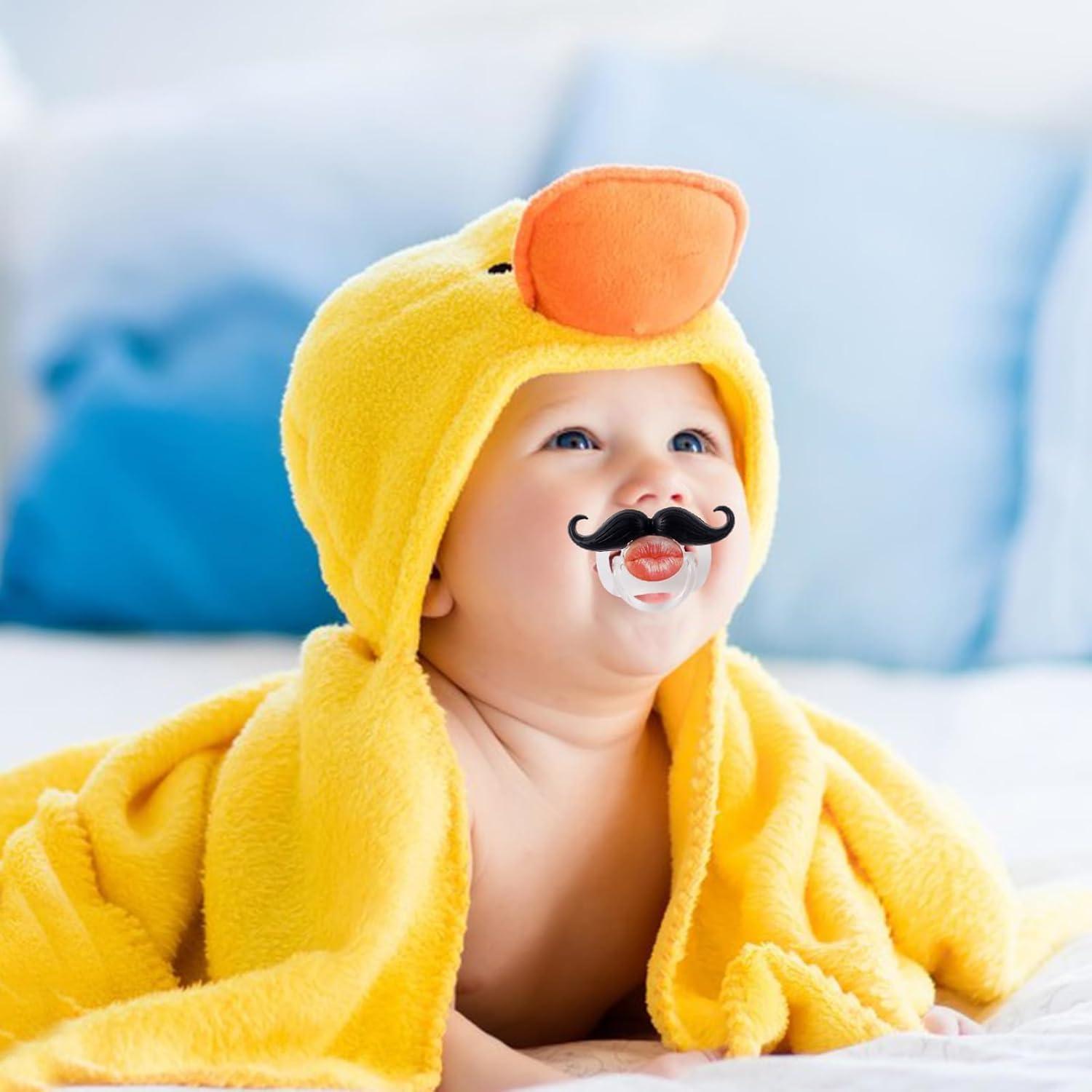 Chupetes Divertidos para Bebés 0-18 Meses - Libre de BPA