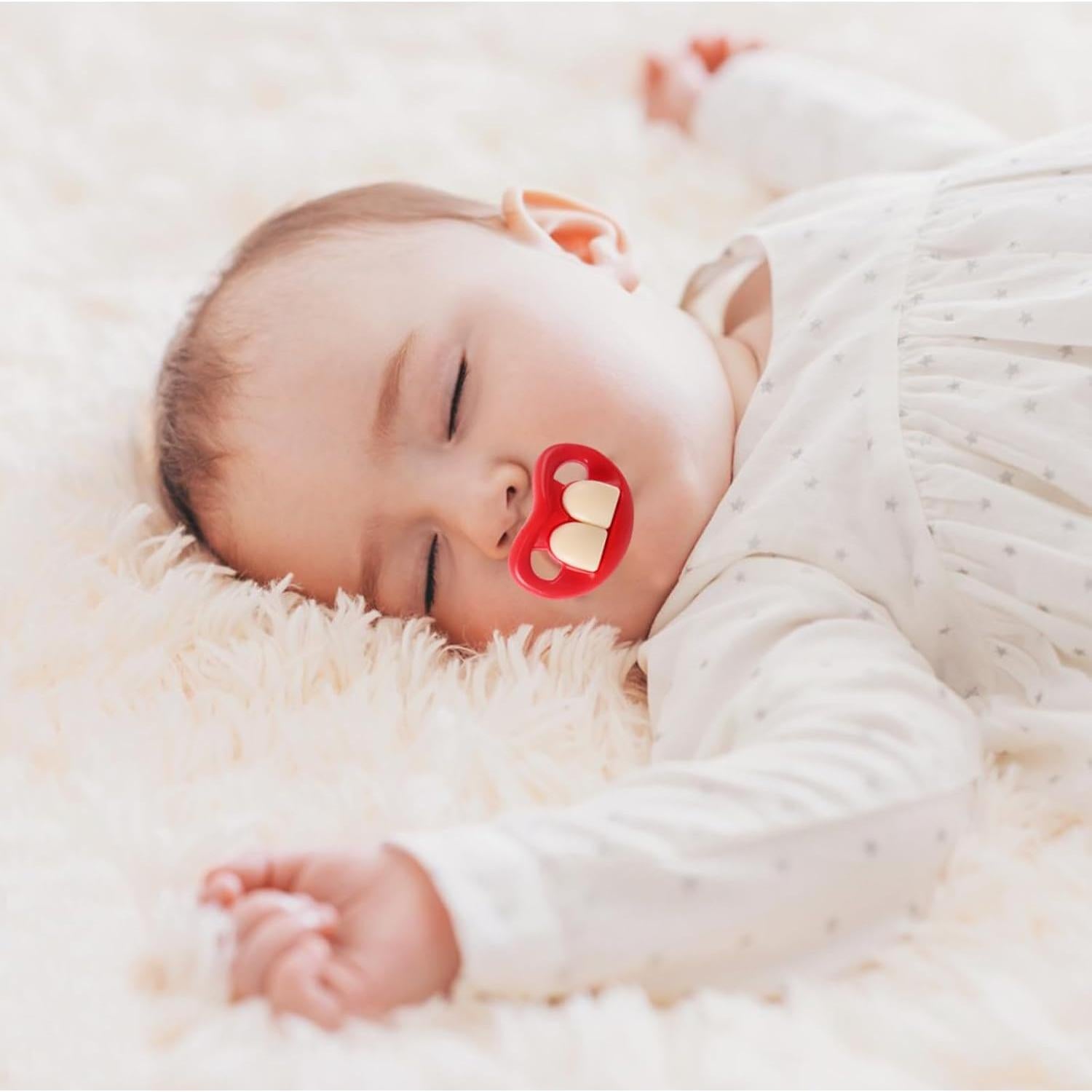 Chupetes Divertidos para Bebés 0-18 Meses - Libre de BPA