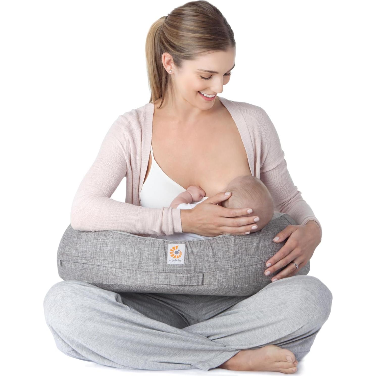 Almohada de Lactancia Ergobaby Natural Curve Gris