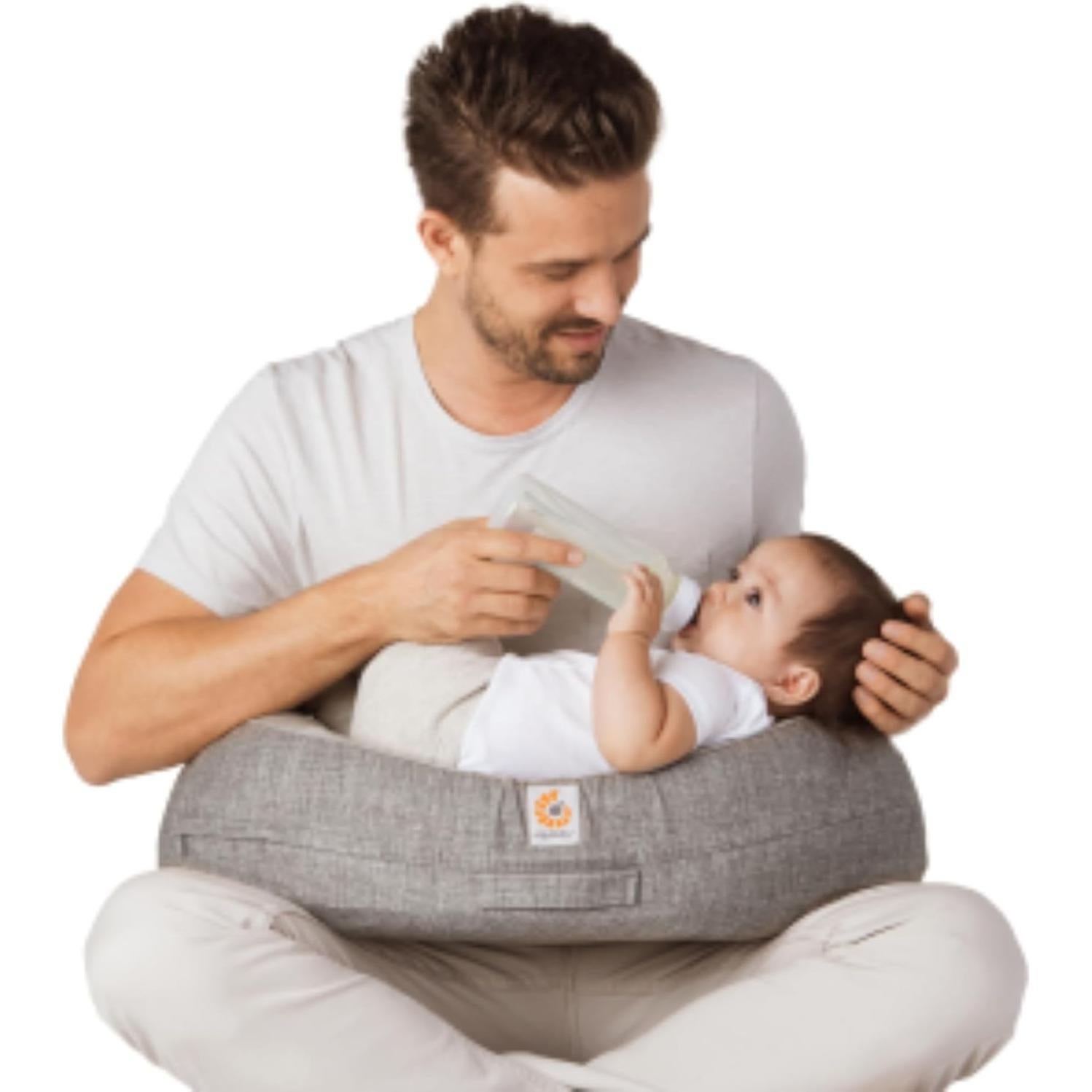 Almohada de Lactancia Ergobaby Natural Curve Gris