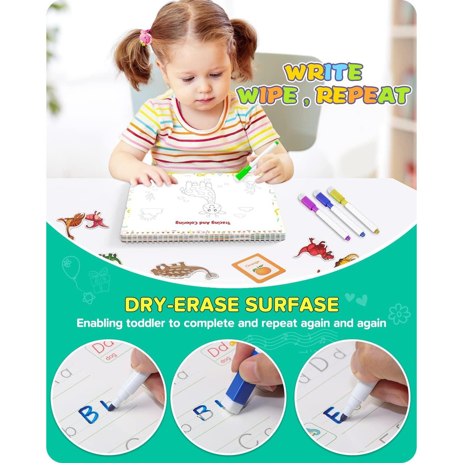 Libro Ocupado Montessori Lrathenk para Niños 1-6 Años