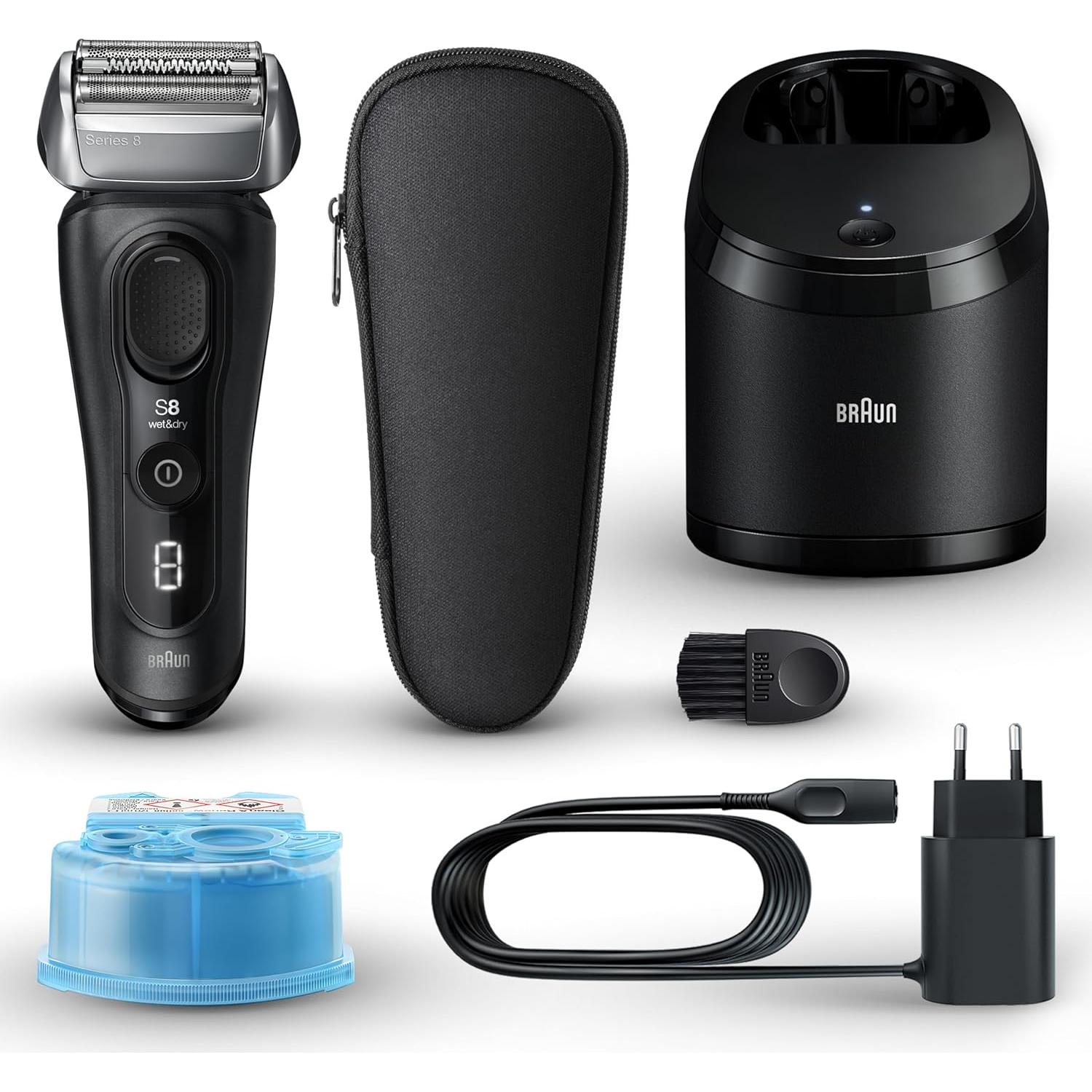Afeitadora Eléctrica Braun Series 8 8560cc con PowerCase