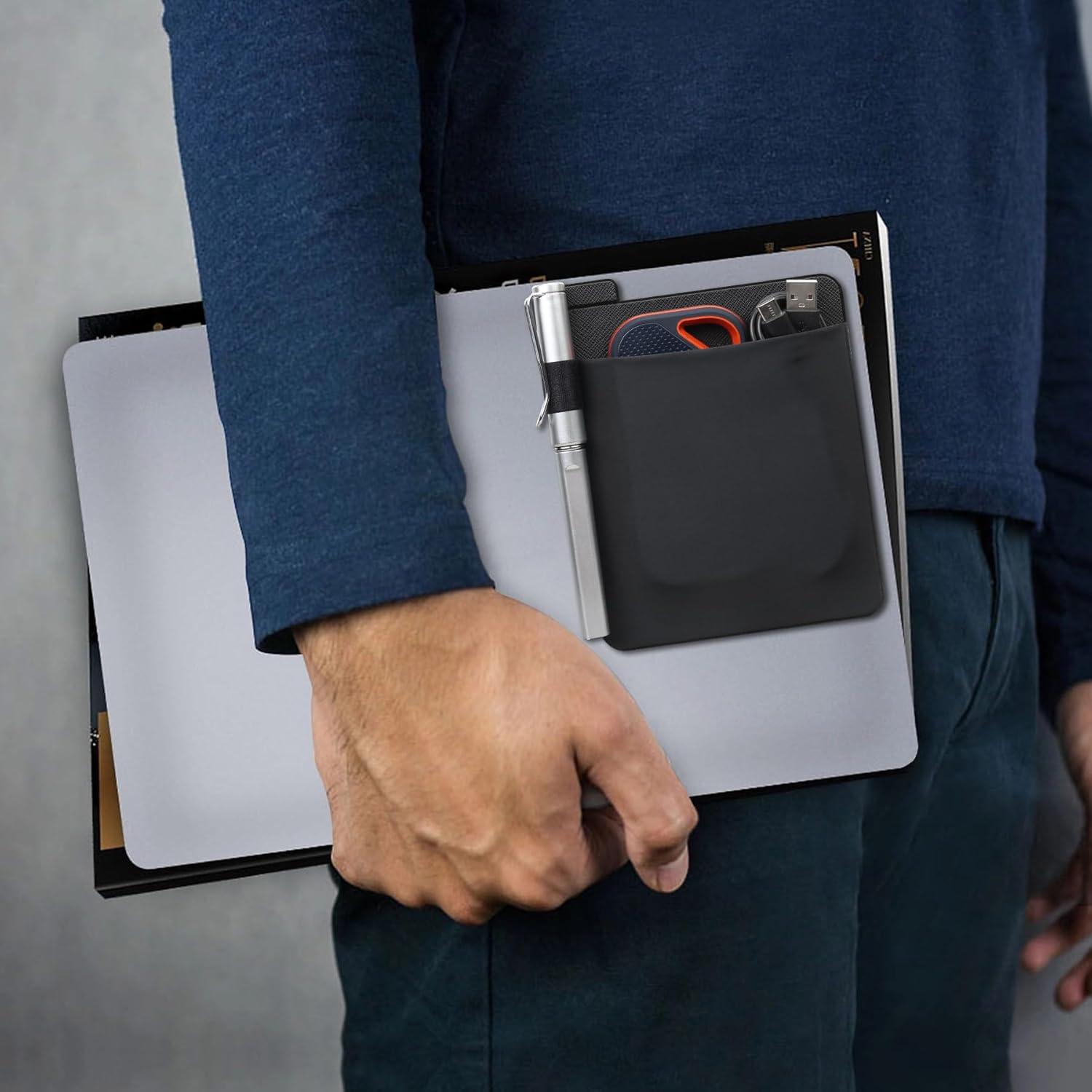 Funda Adhesiva para SSD Lacdo - Soporte Portátil Negro