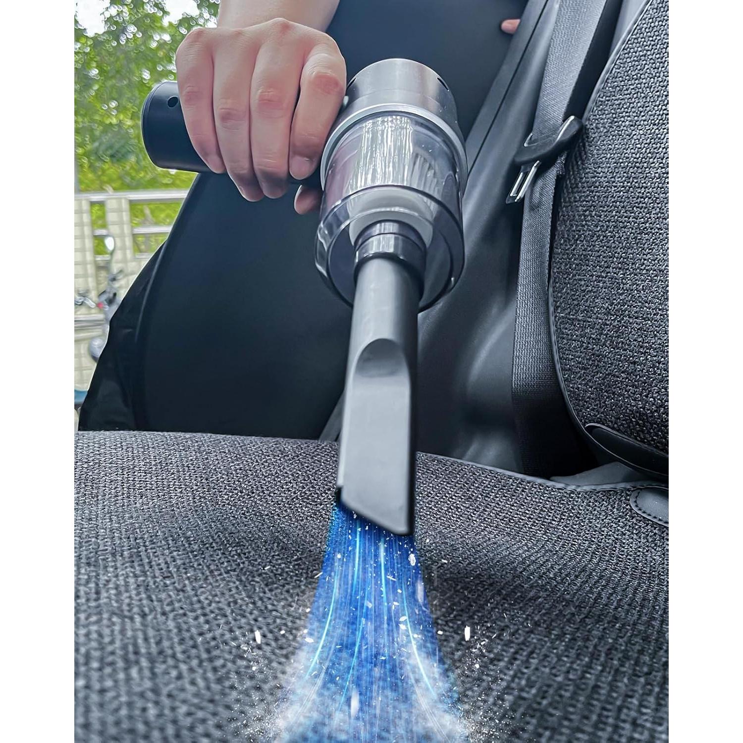 Aspiradora de Mano Inalámbrica ArCodivei 120W 15000Pa con Luz LED