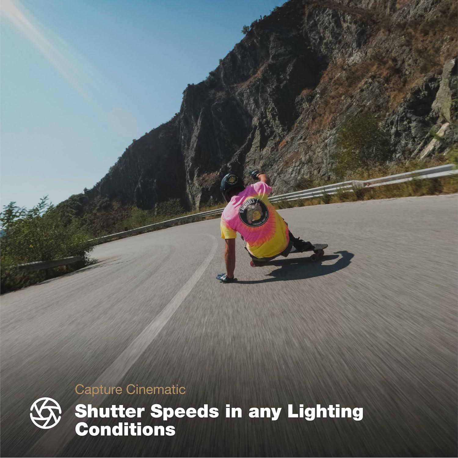 Filtros de Densidad Neutra PolarPro para GoPro Hero 9-13 - Kit 3 Piezas ND8, ND16, ND32