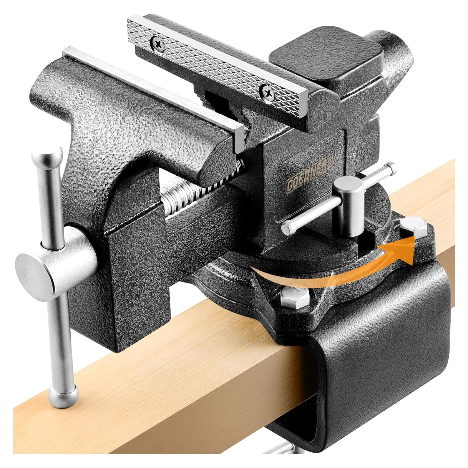 Prensa de Banco Gottinfurt 4.5" Acero Forjado 2495 kg