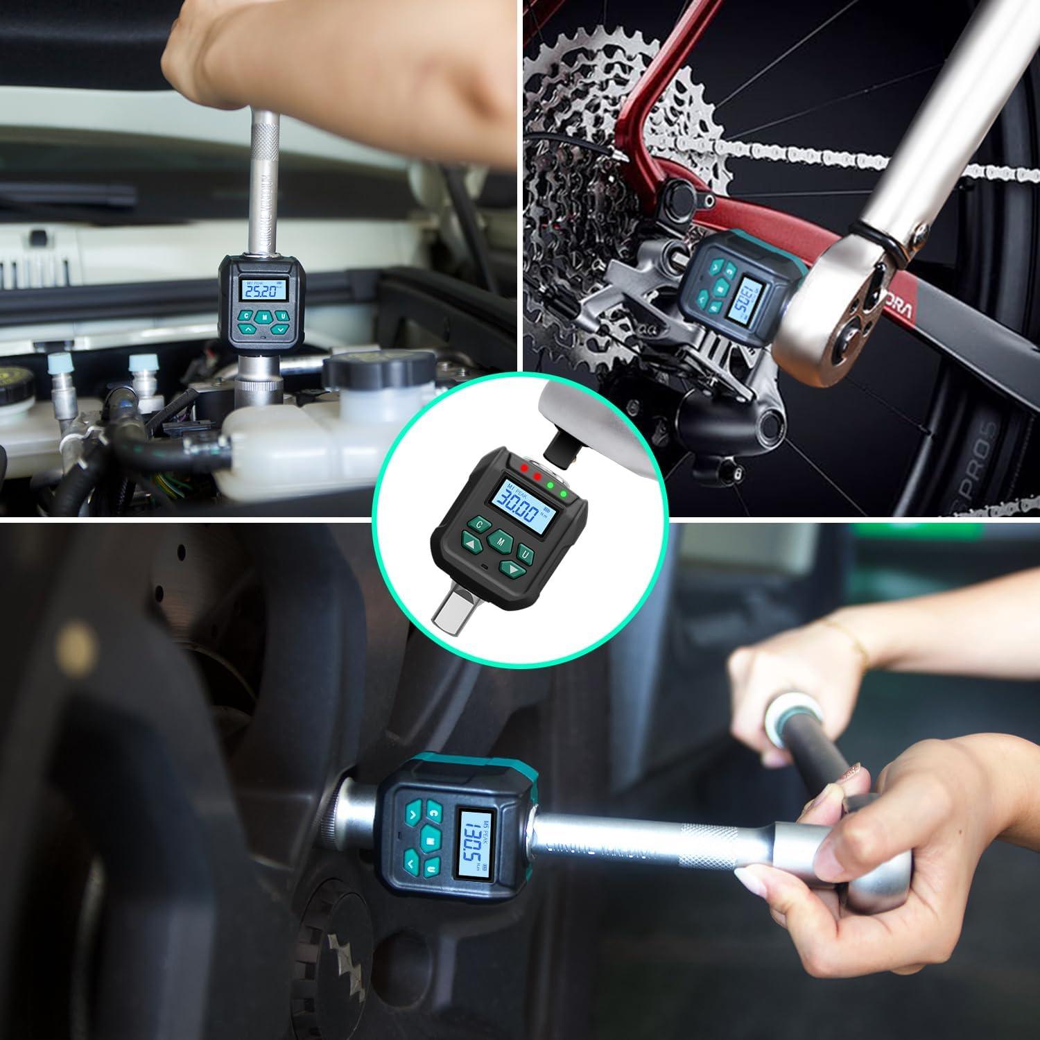 Adaptador de Par Digital XLIT 1/2" - Precisión ±2% 1-30 Nm