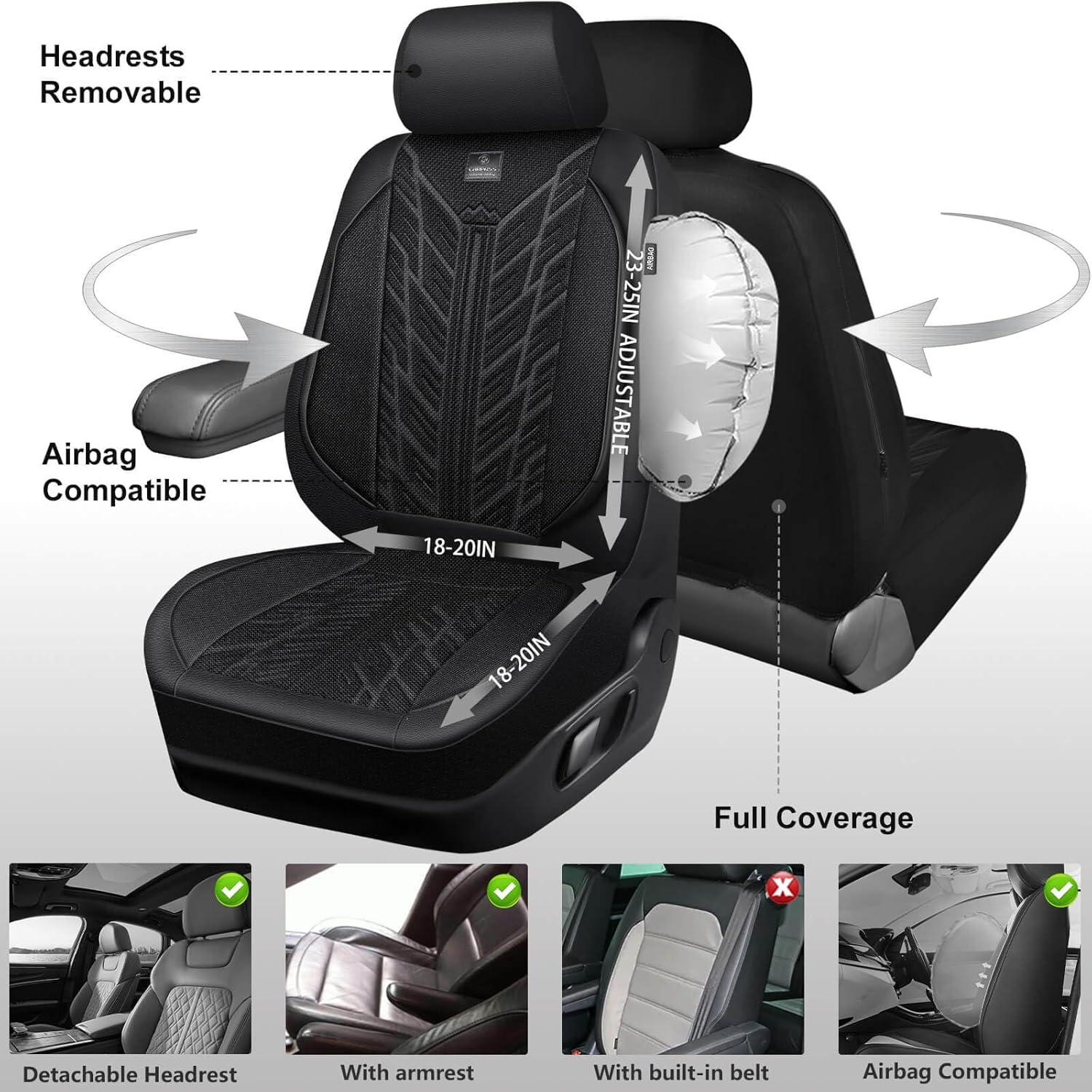 Cubiertas de Asiento de Coche CAR PASS Oxford Impermeables