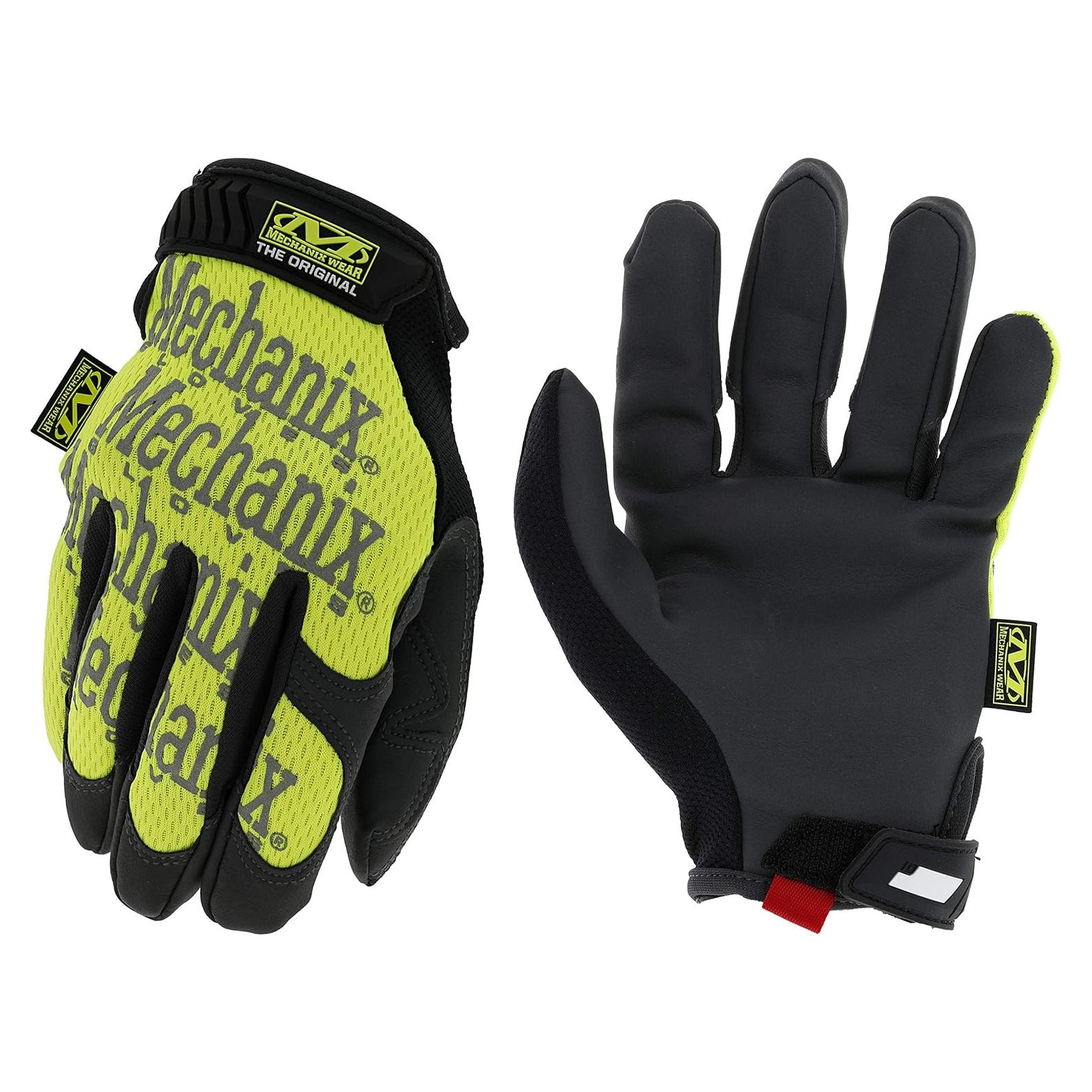 Guantes de Trabajo Mechanix Wear Hi-Viz Original Mediano