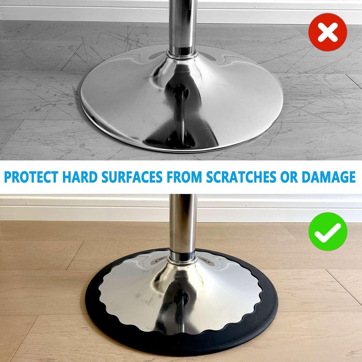 Protectores de Piso para Taburete de Bar Runspich 2 Pcs Silicona