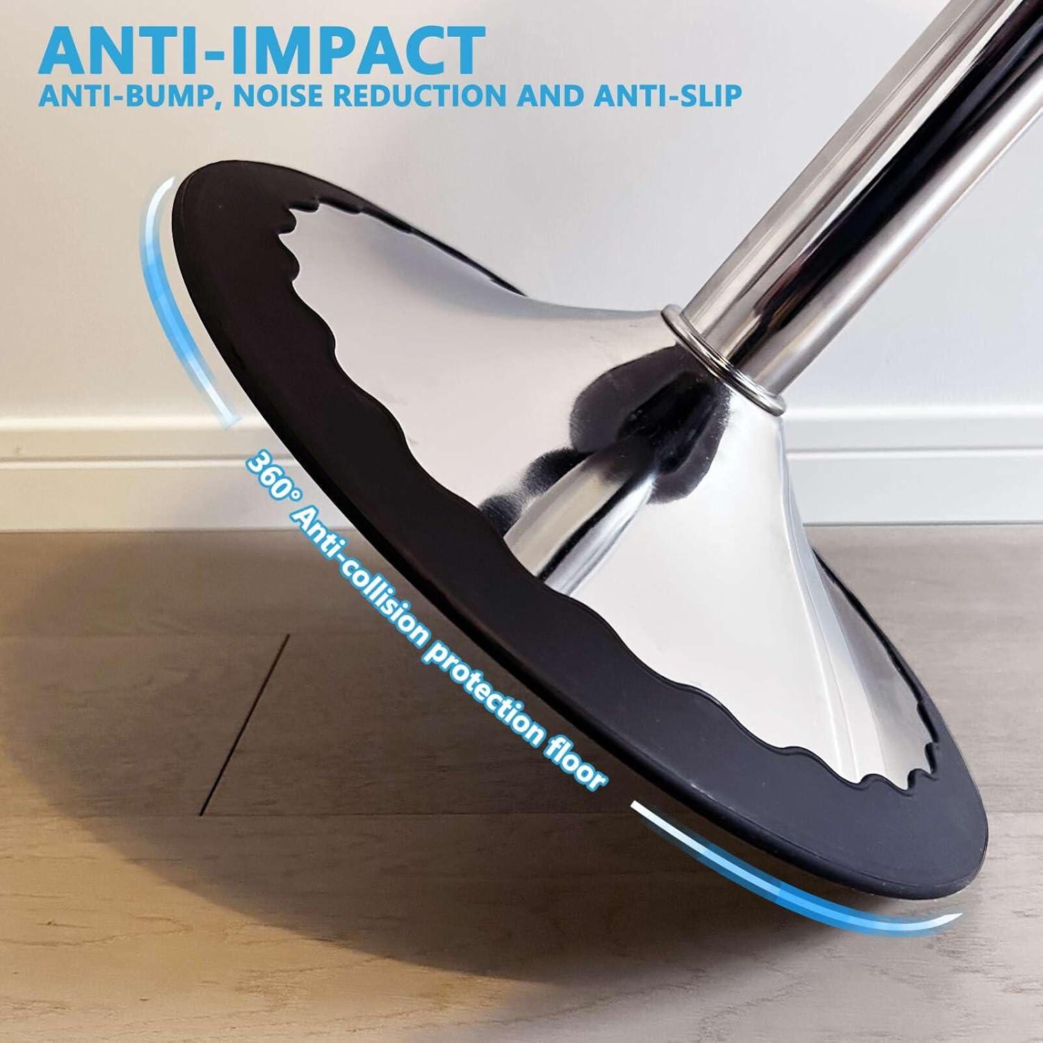 Protectores de Piso para Taburete de Bar Runspich 2 Pcs Silicona