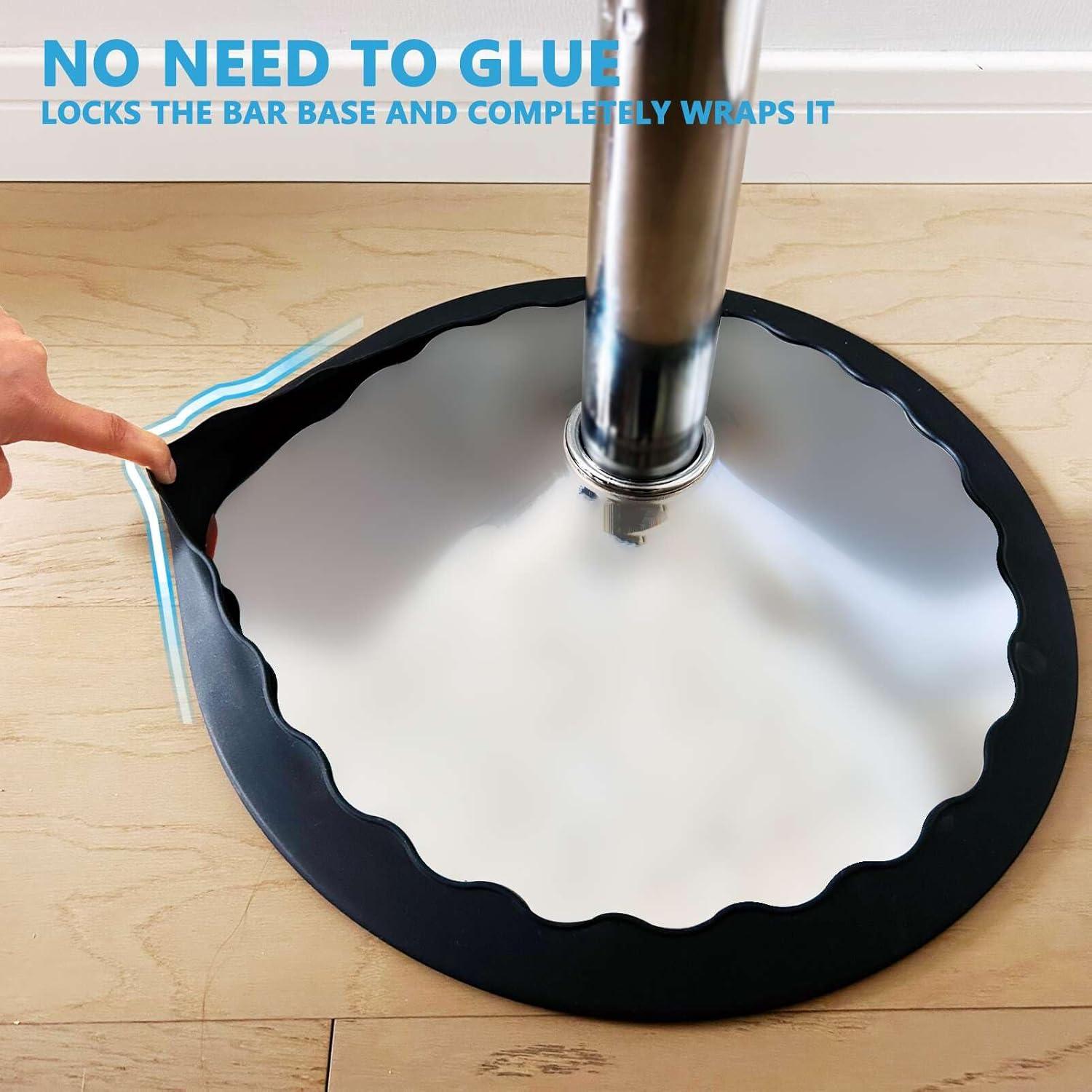 Protectores de Piso para Taburete de Bar Runspich 2 Pcs Silicona