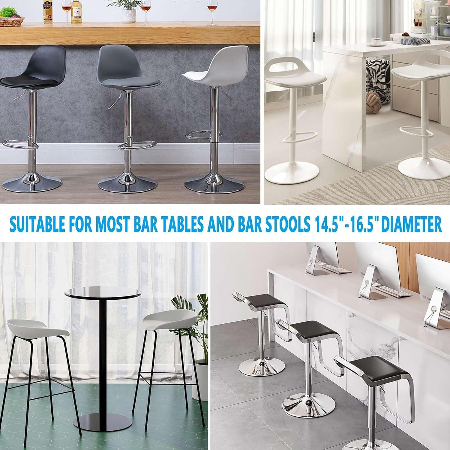 Protectores de Piso para Taburete de Bar Runspich 2 Pcs Silicona