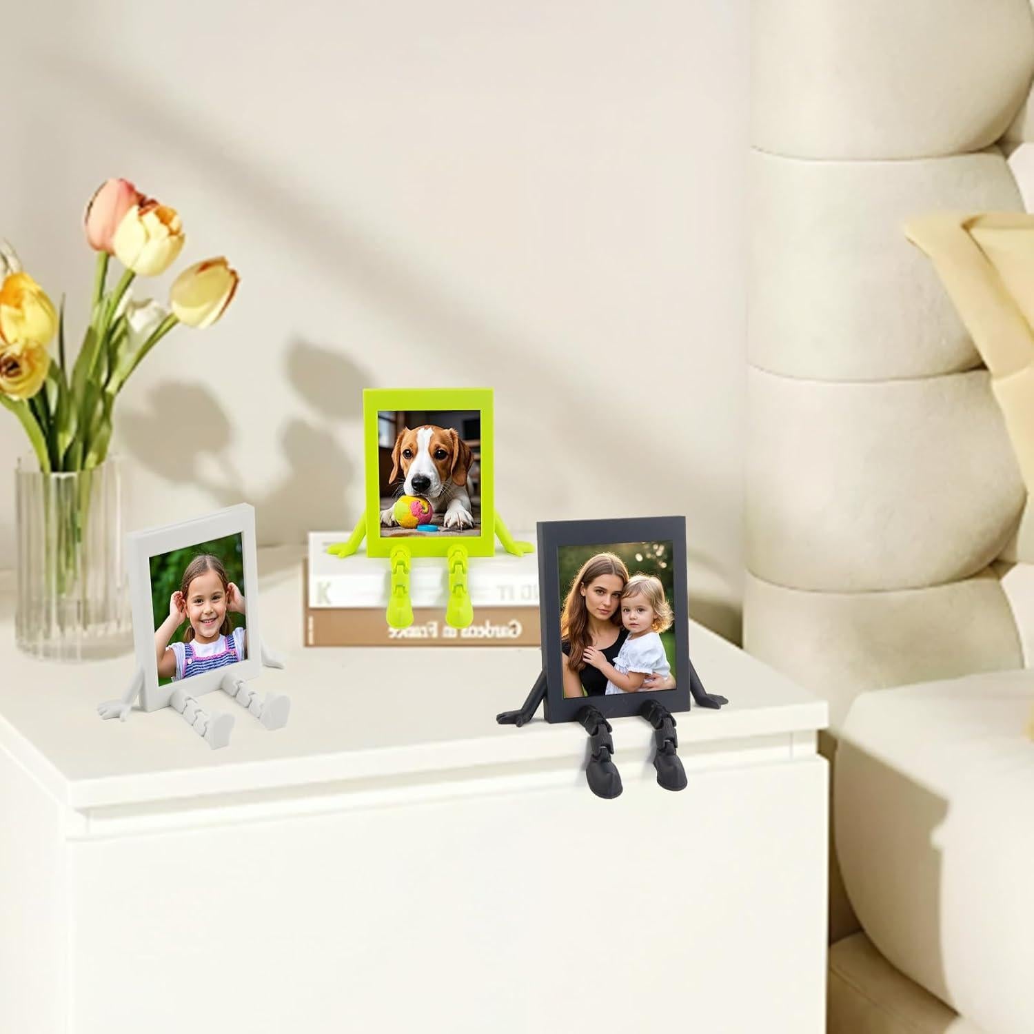 Mini Marcos de Fotos BEYONGME Paquete de 3 para Instax 5x7.6 cm