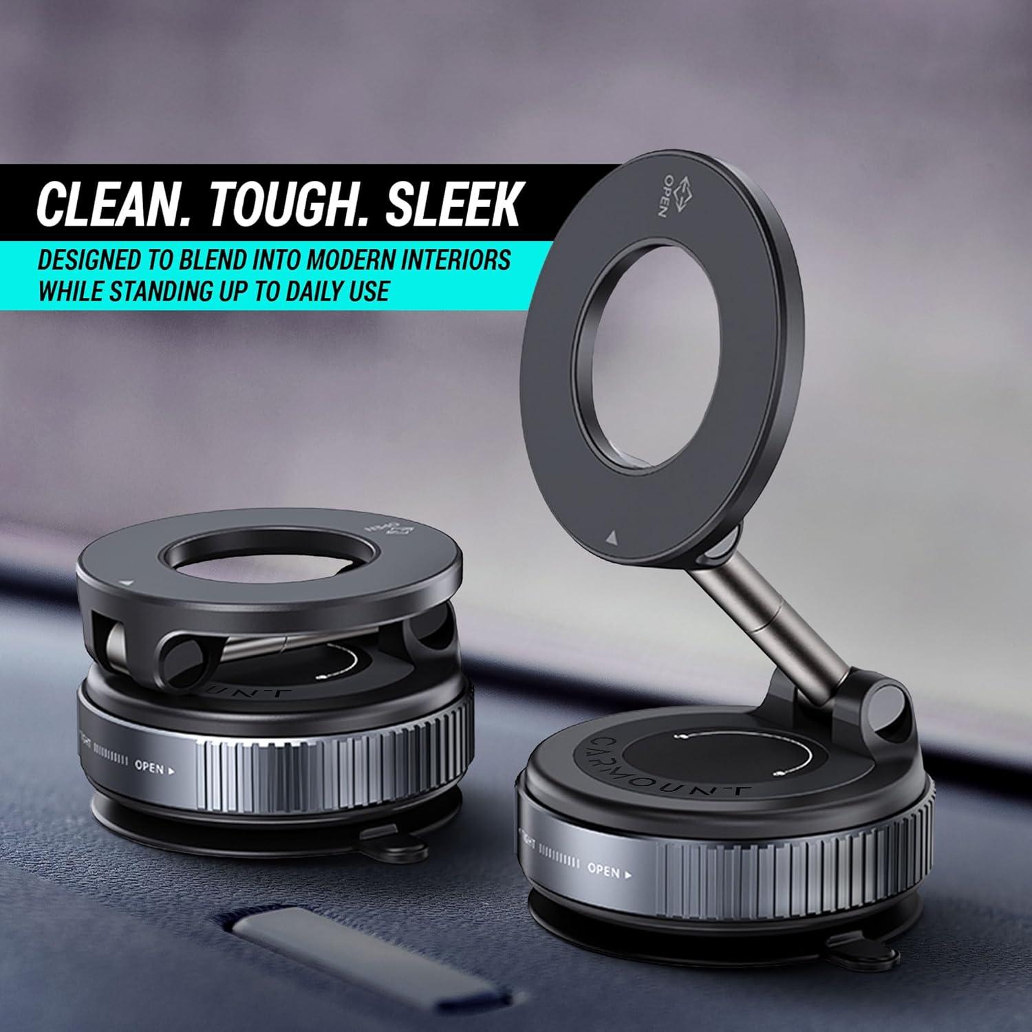 Soporte de Teléfono Magnético CARMOUNT Clutch-X One 360°