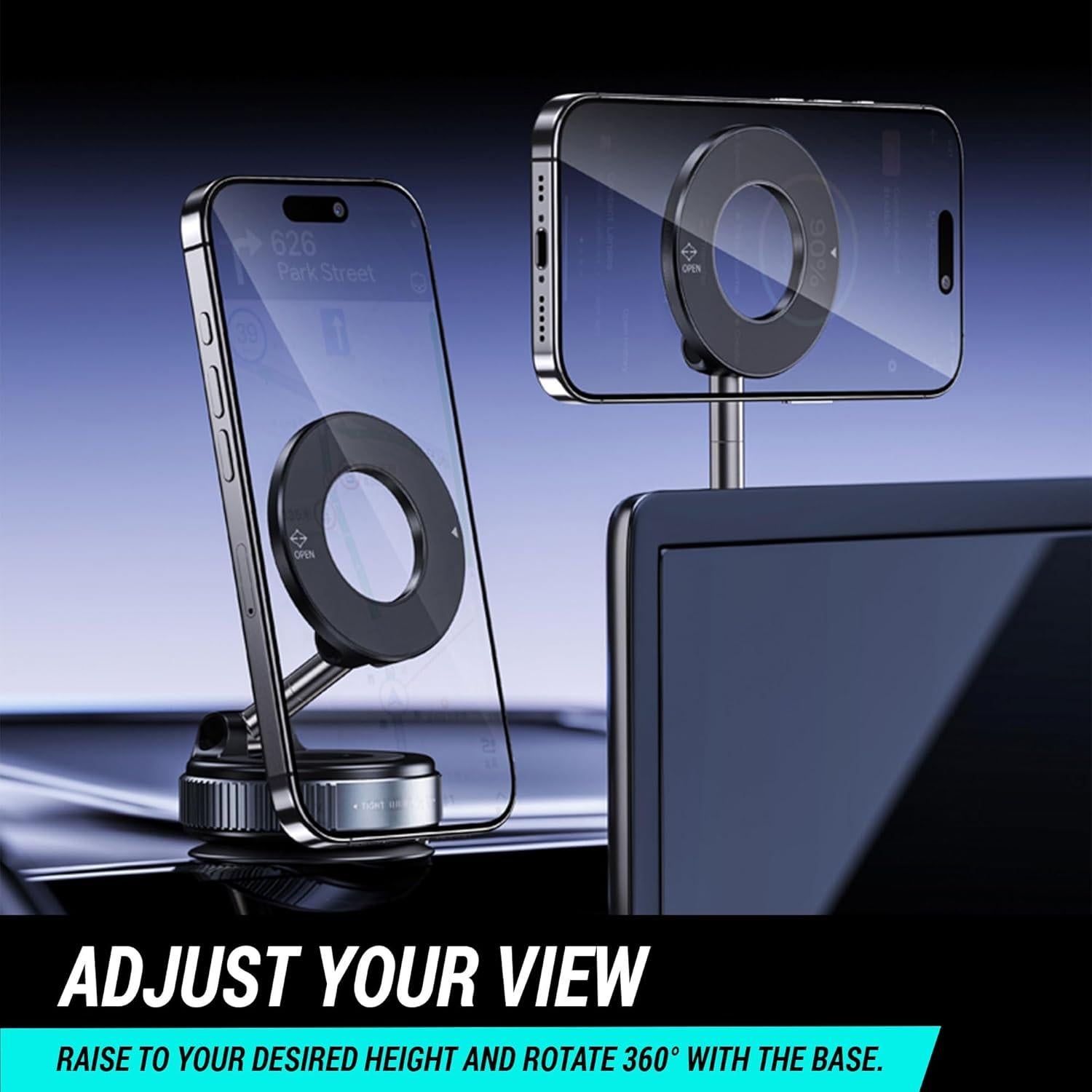 Soporte de Teléfono Magnético CARMOUNT Clutch-X One 360°