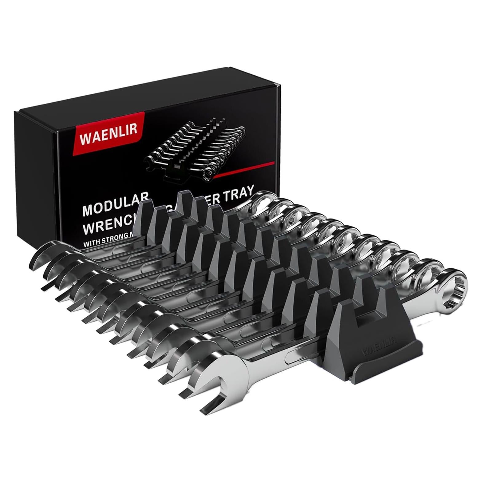 Organizador de Llaves Magnético WAENLIR 12PCS Negro