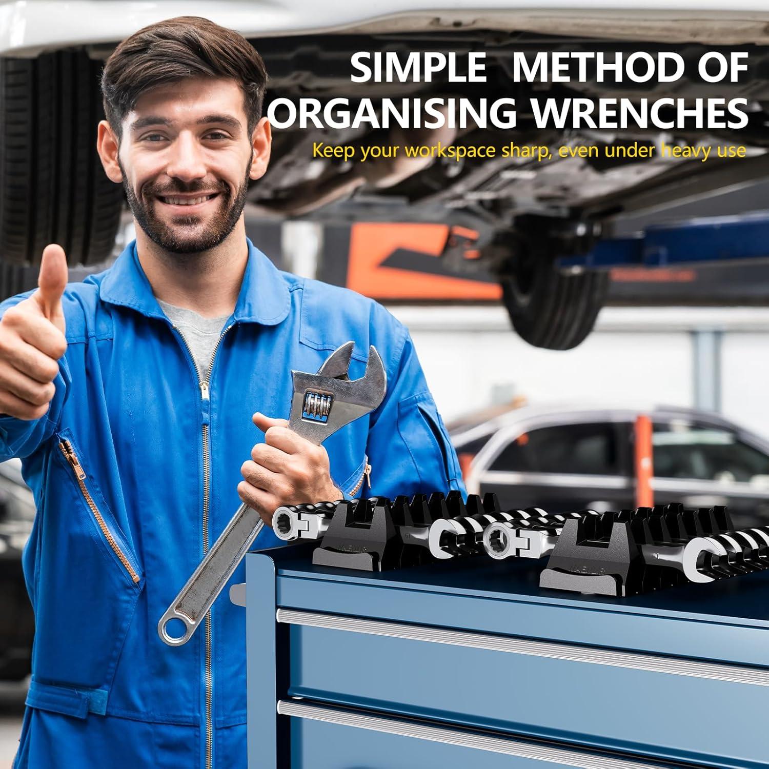 Organizador de Llaves Magnético WAENLIR 12PCS Negro