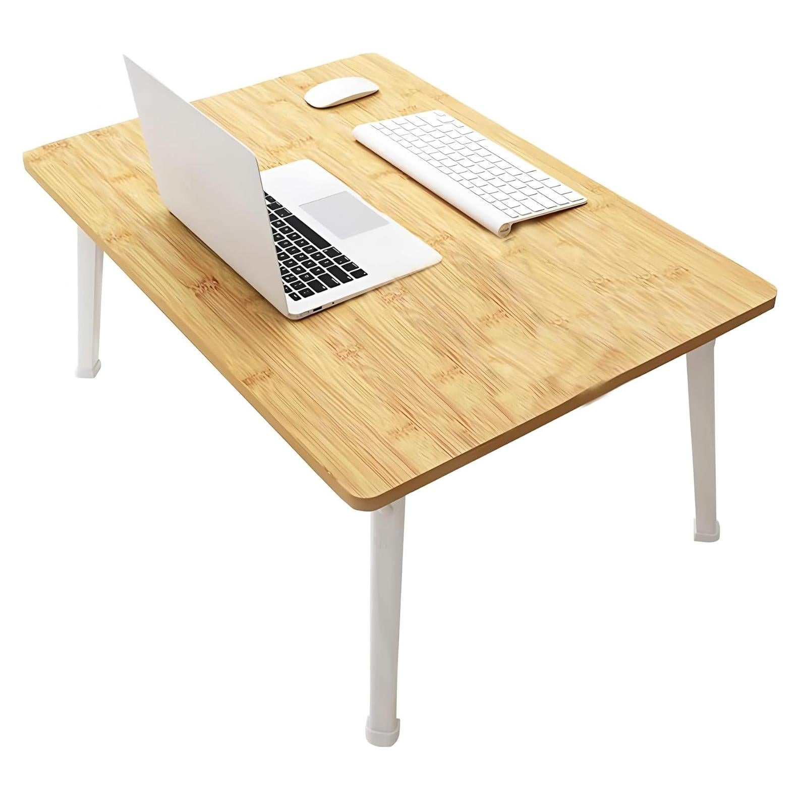 Escritorio Plegable para Laptop LKBBC 60x40 cm Bambú