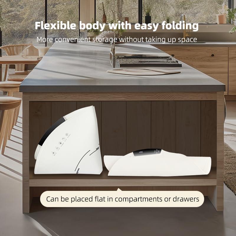 Bandeja Calentadora Eléctrica Quincry Redonda 65cm 9 Niveles