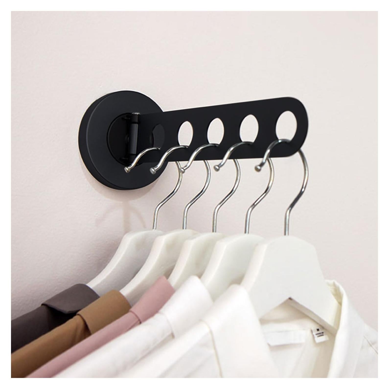 Soporte de Ropa Plegable Greatim GT-SH005 Montado en Pared