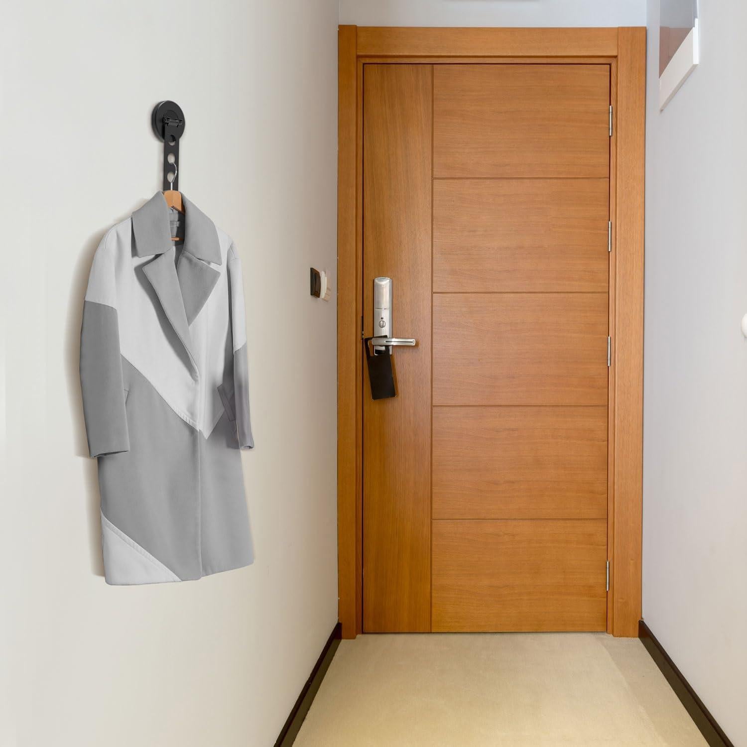 Soporte de Ropa Plegable Greatim GT-SH005 Montado en Pared