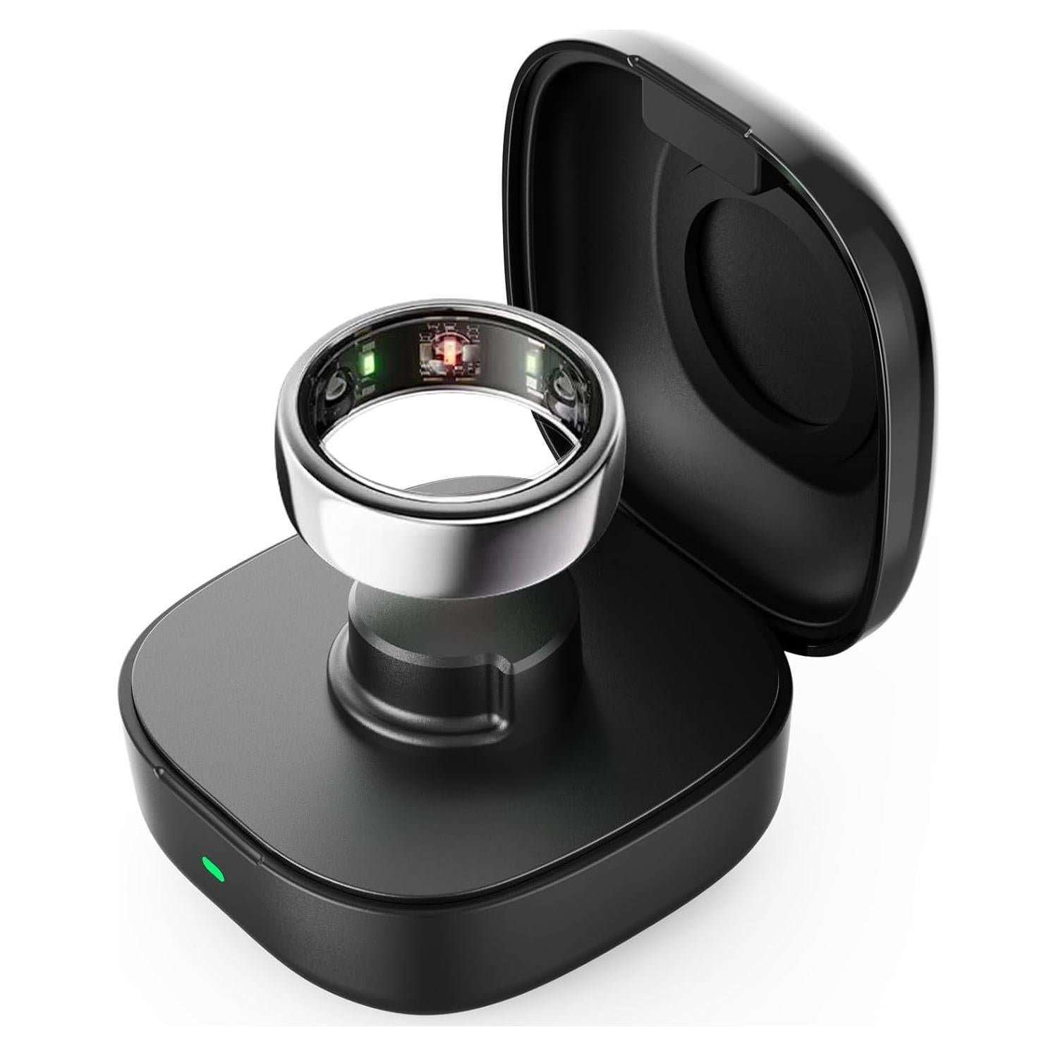 Estuche de Carga Inalámbrico VOVELF para Oura Ring Gen3 600mAh